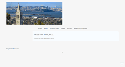 Desktop Screenshot of jacobvanvleet.com